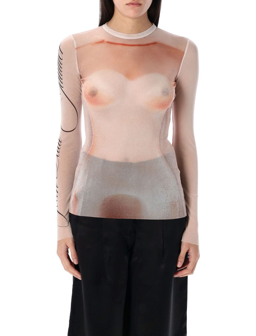 Jean Paul Gaultier Le Classique Mesh Top