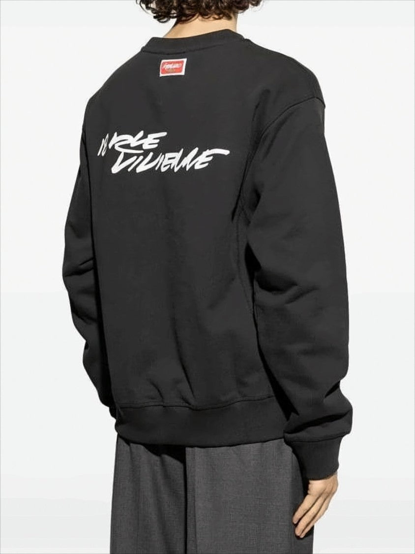 Kenzo Relaxed Fit Long-Sleeve Sweatshirt With Graphic Design