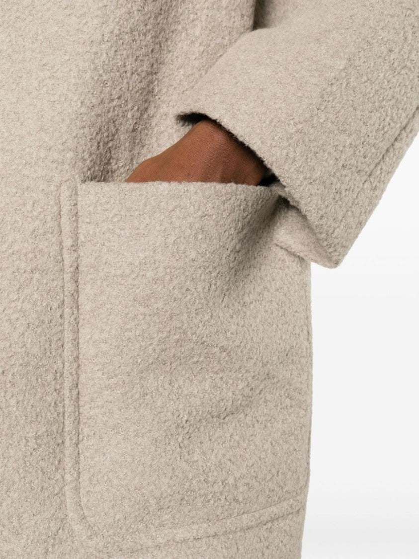 Ami Wool-Blend Bouclé Blazer
