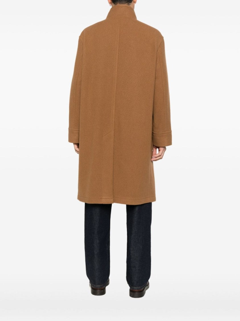 Tagliatore Tailored Fit Men's Coat With Sharp Lapels And Structured Silhouette