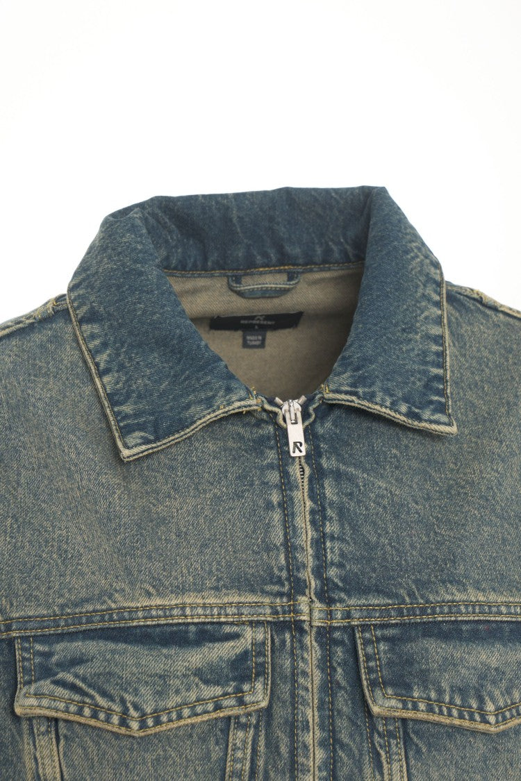 Represent Oversized Denim Jacket