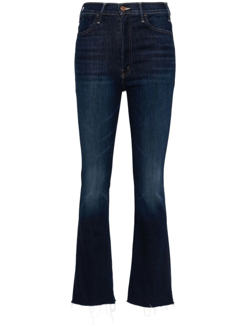 Mother The Hustler Flood Straight-Leg Jeans