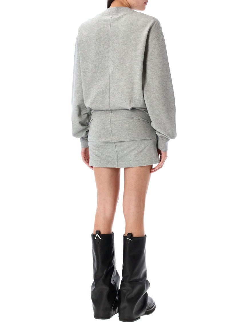 The Attico Fllece Mini Dress