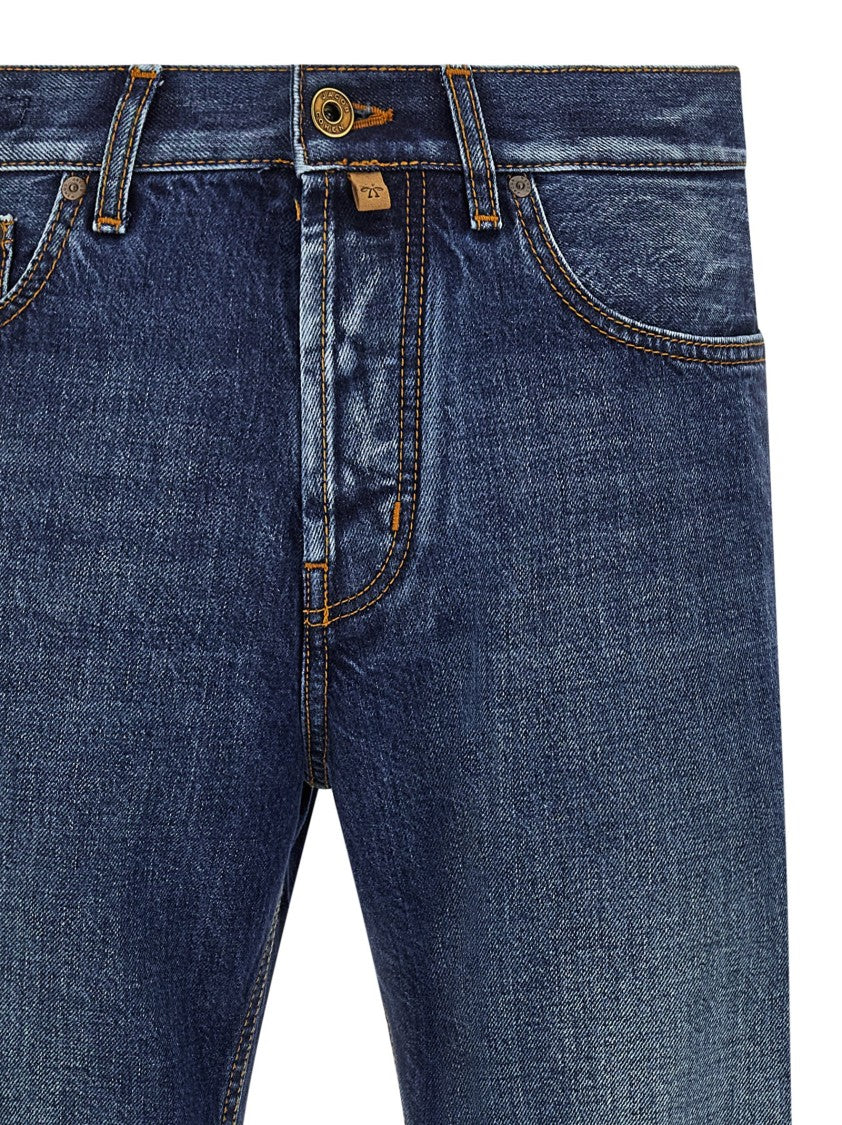 Jacob Cohen 'Cropped Tapered' Jeans