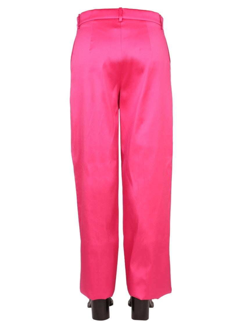 Magda Butrym High-Waisted Wide-Leg Pants With Fluid Silhouette