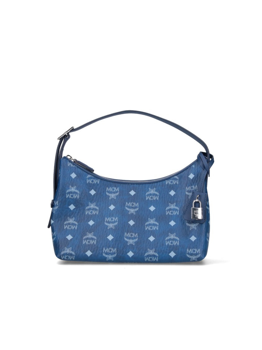 Mcm Arena Hobo Shoulder Bag With Adjustable Handle