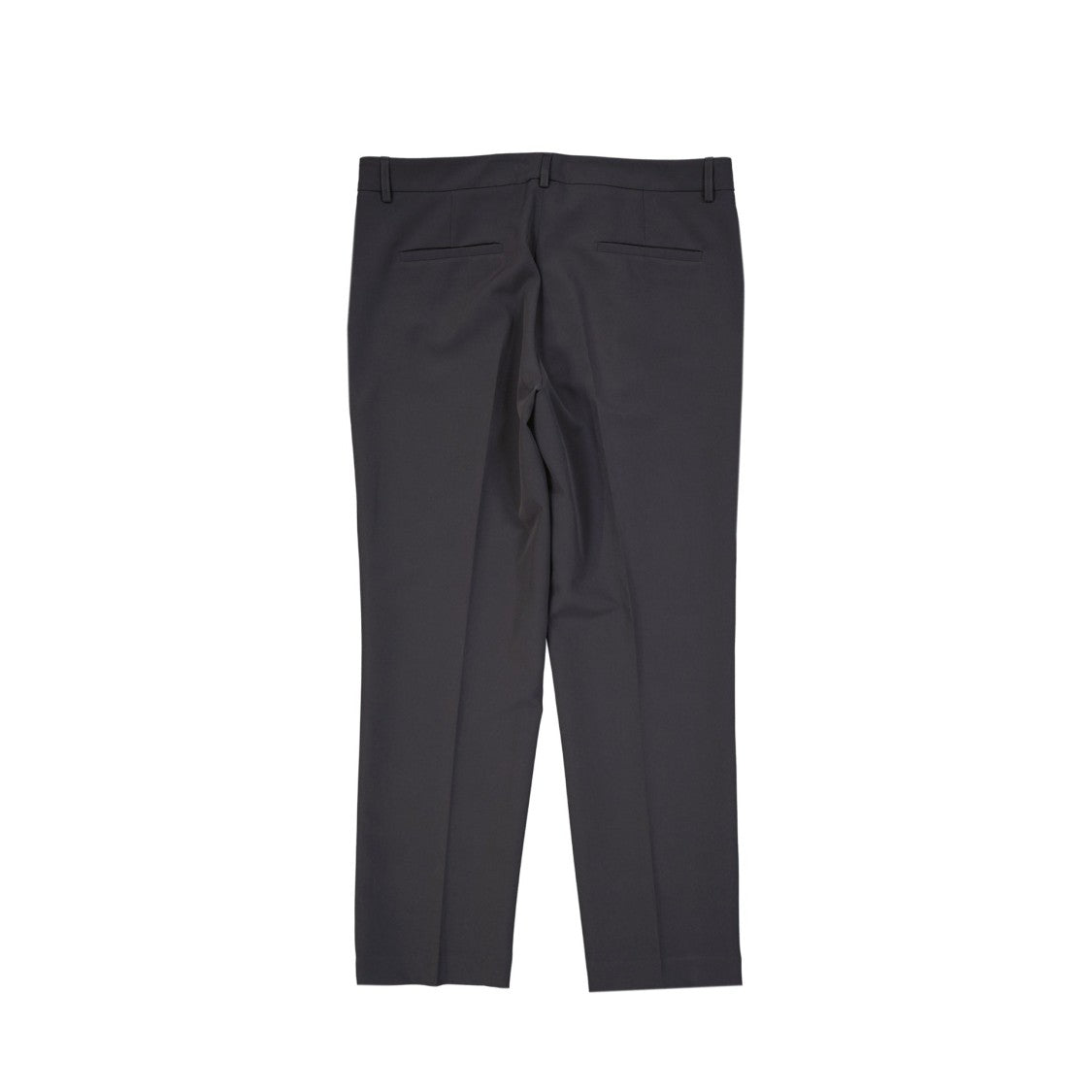 Blanca Vita Tailored Cropped Trousers With Mid-Rise Waist