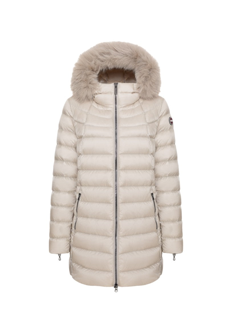 Colmar Originals Slim Fit Cream Down Coat