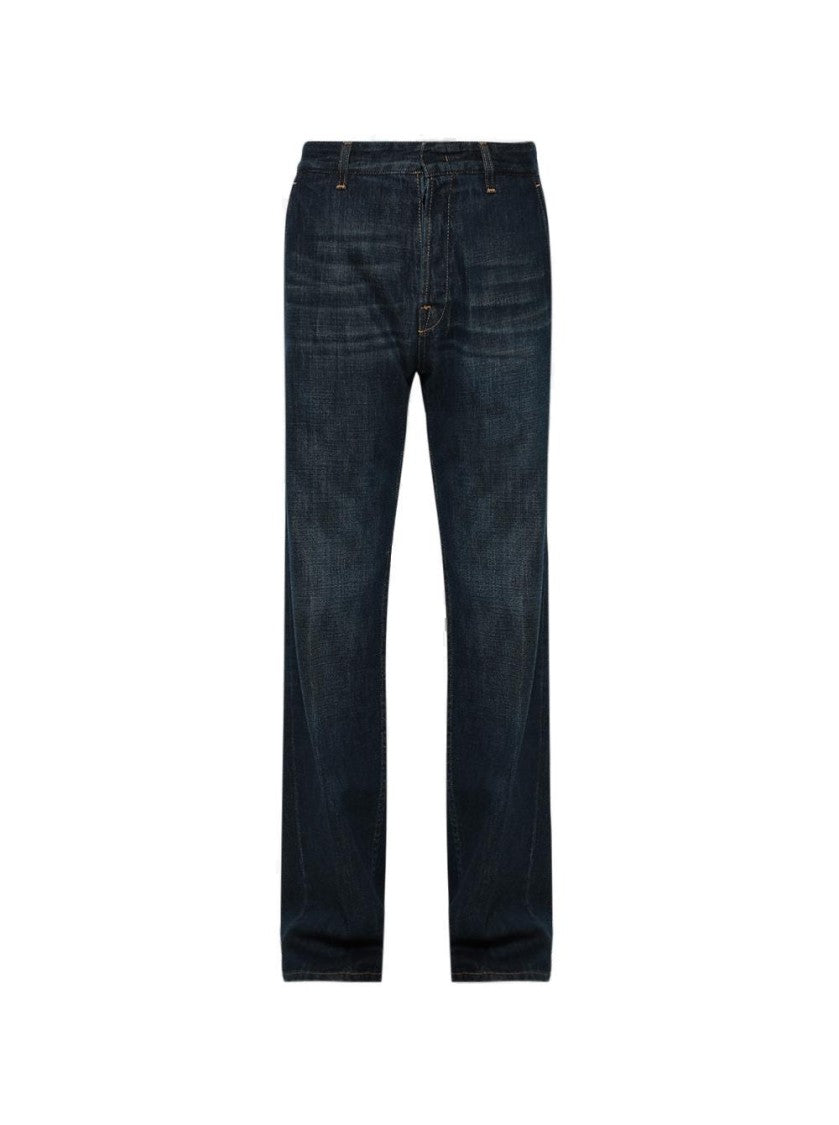 Lanvin Straight Leg Trousers Light Blue