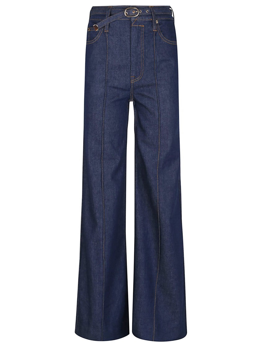 Zimmermann High-Waisted Stretch Denim Jeans