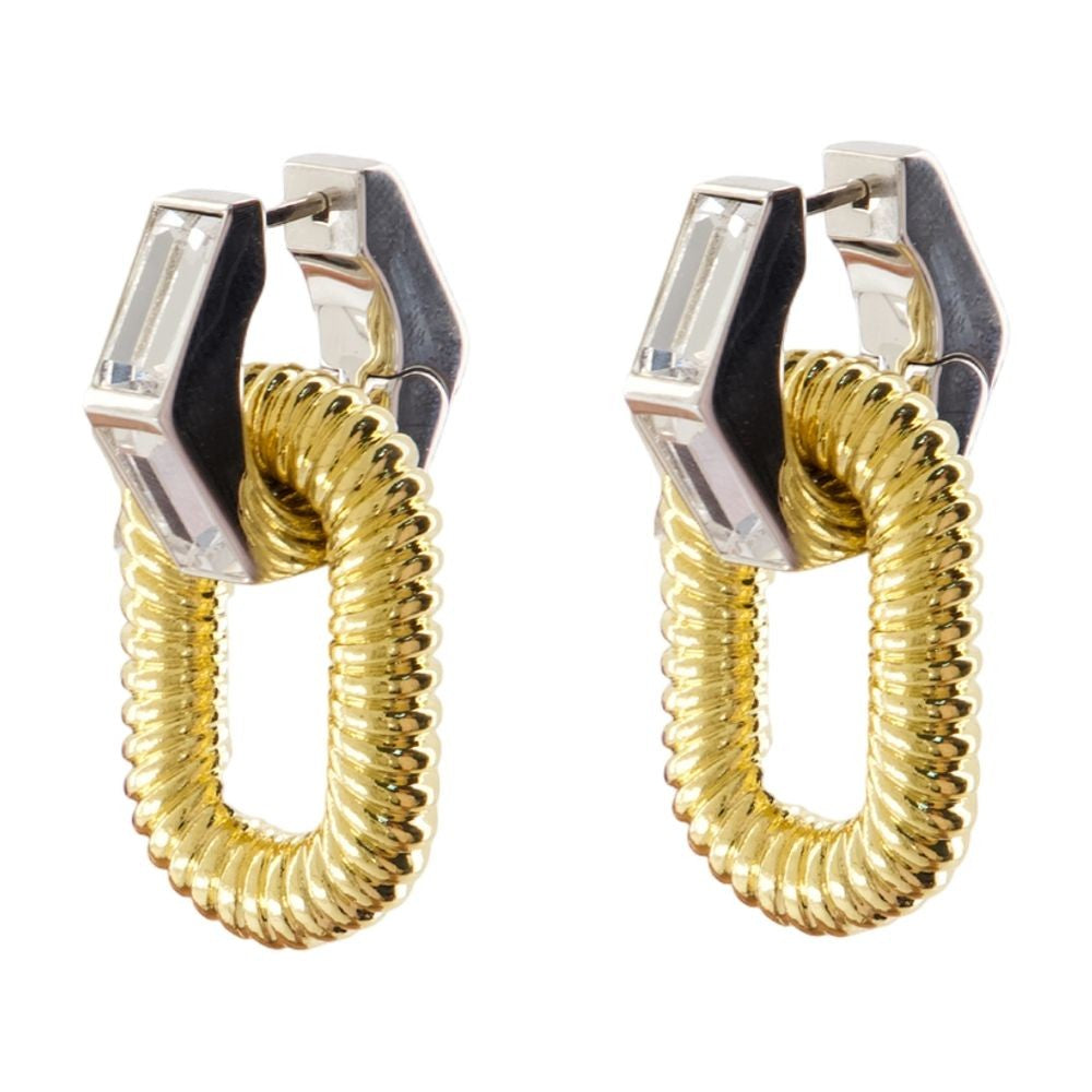 Rabanne Earrings - Aluminum - Gold