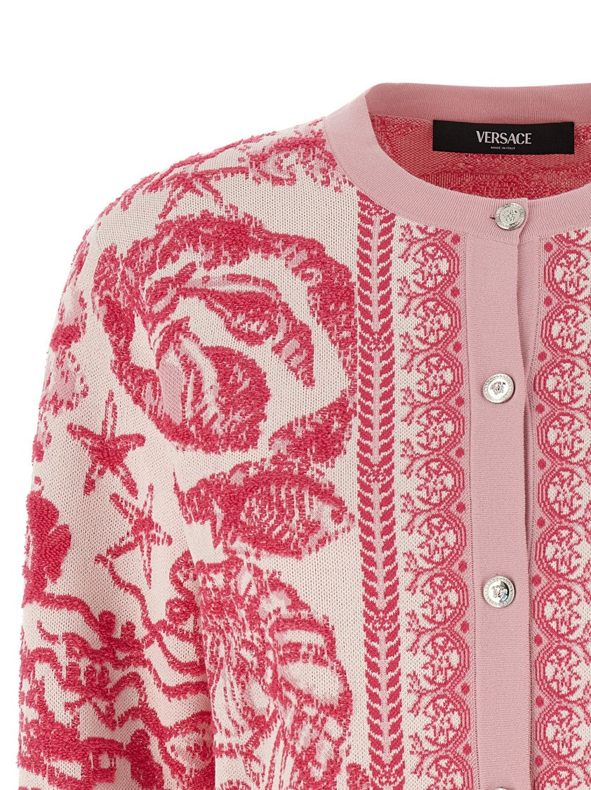 Versace 'Underwater Barocco' Cardigan
