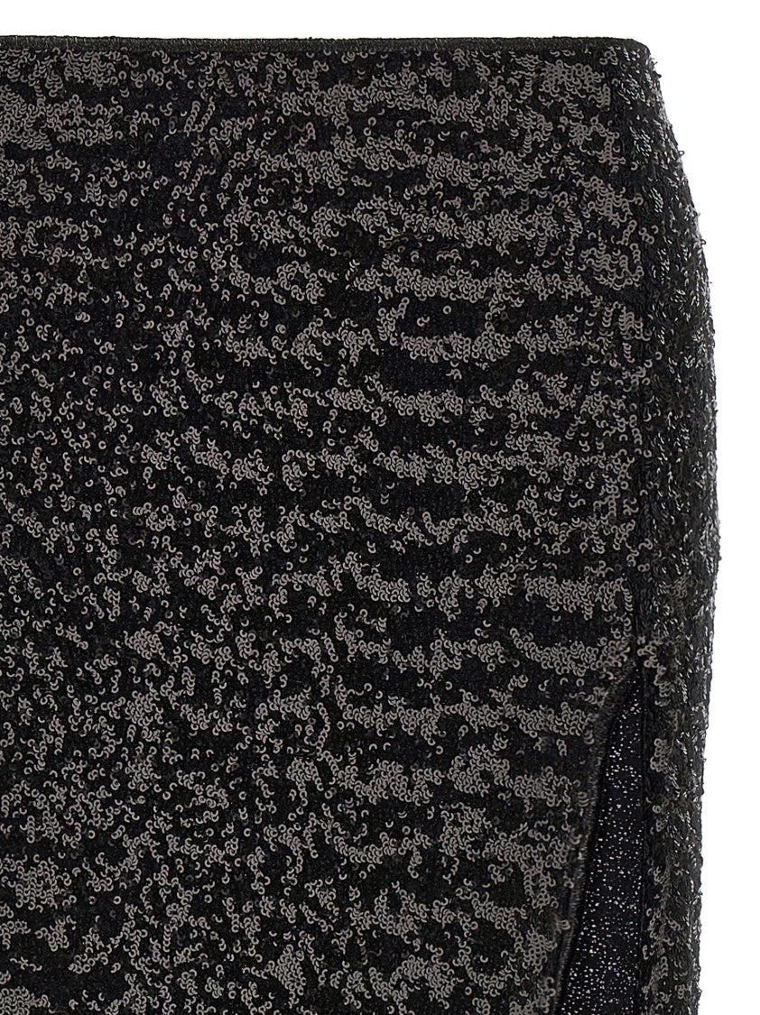 Oséree Paillettes Long' Skirt