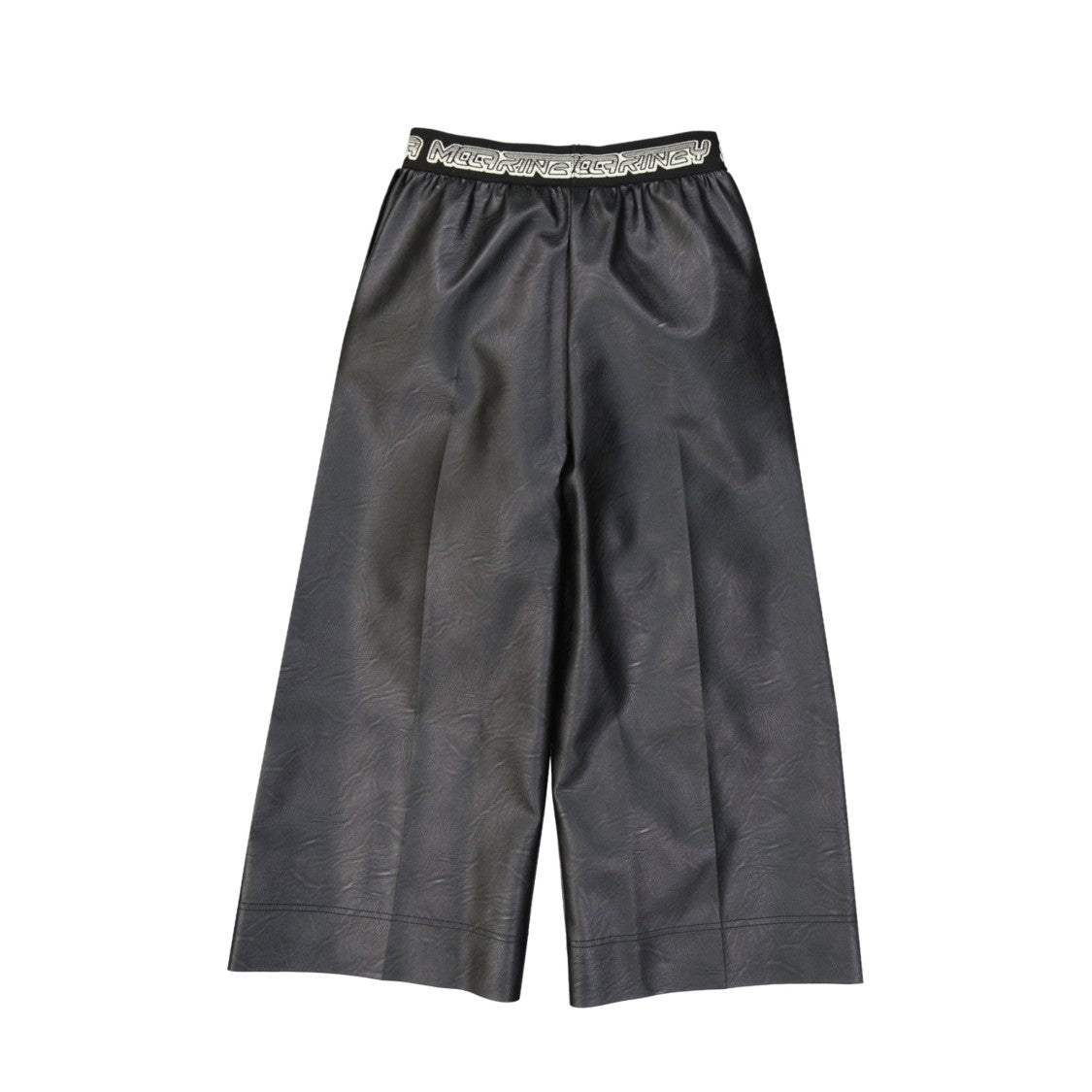 Stella Mccartney Cropped Leather Effect Pants