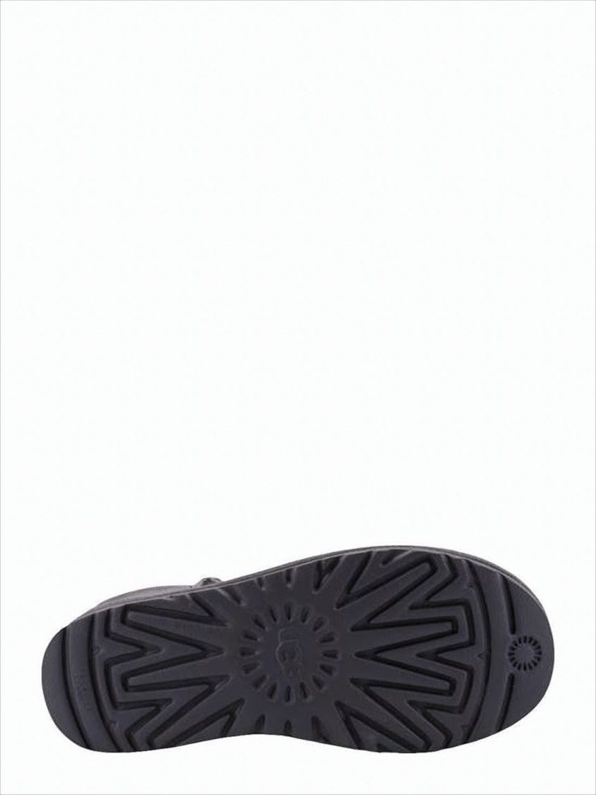 Ugg Mid-Calf Suede Boots With Plush Lamb Lining