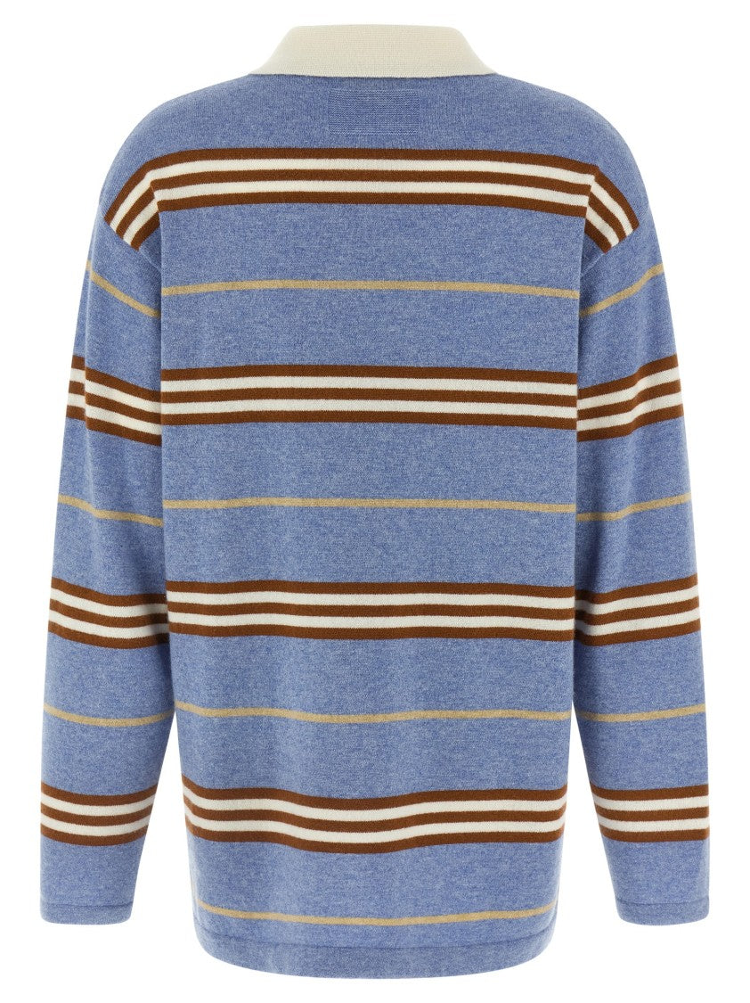 Guest In Residence 'Striped Rugby' Polo Shirt