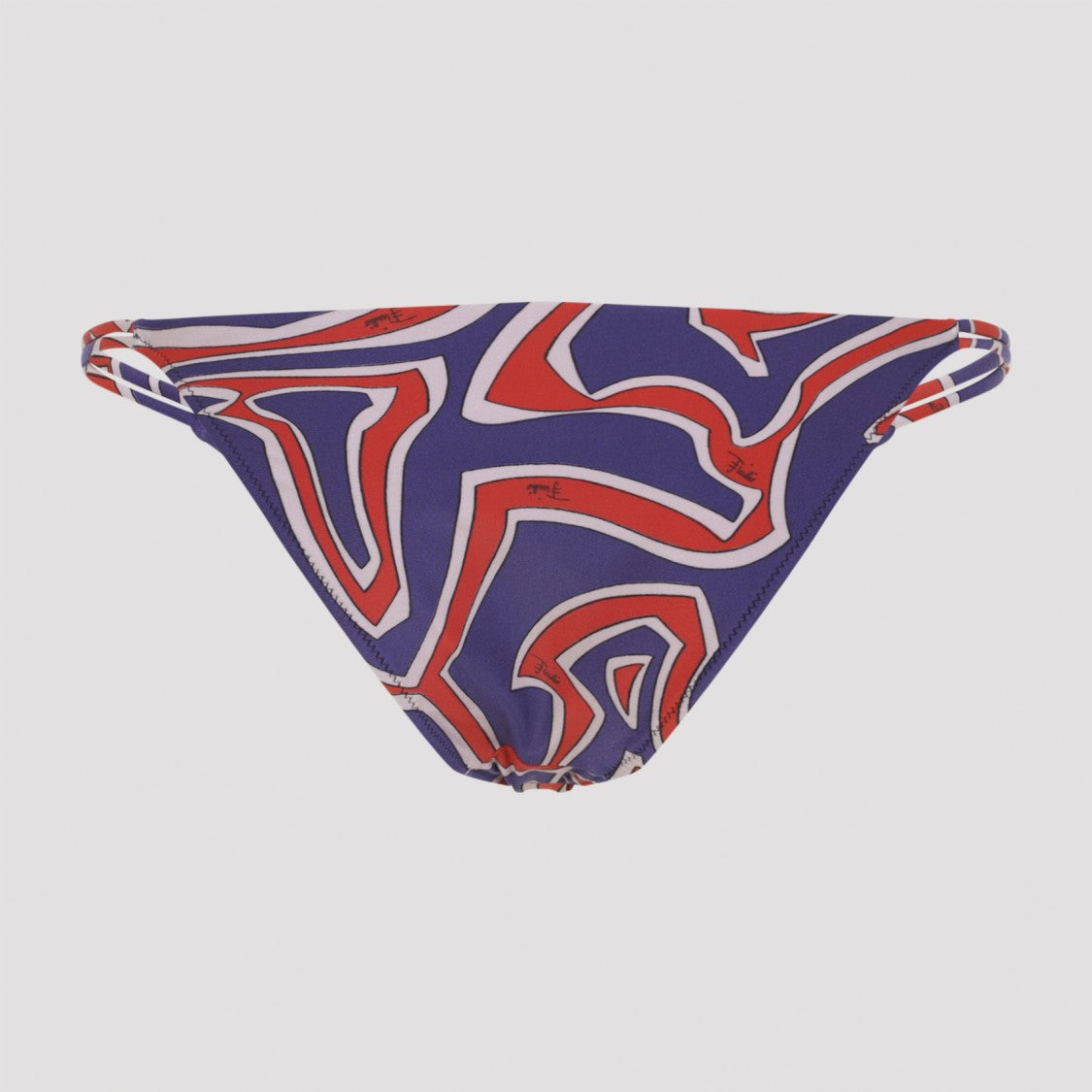 Pucci Multicolor Abstract Pattern Swim Bottom