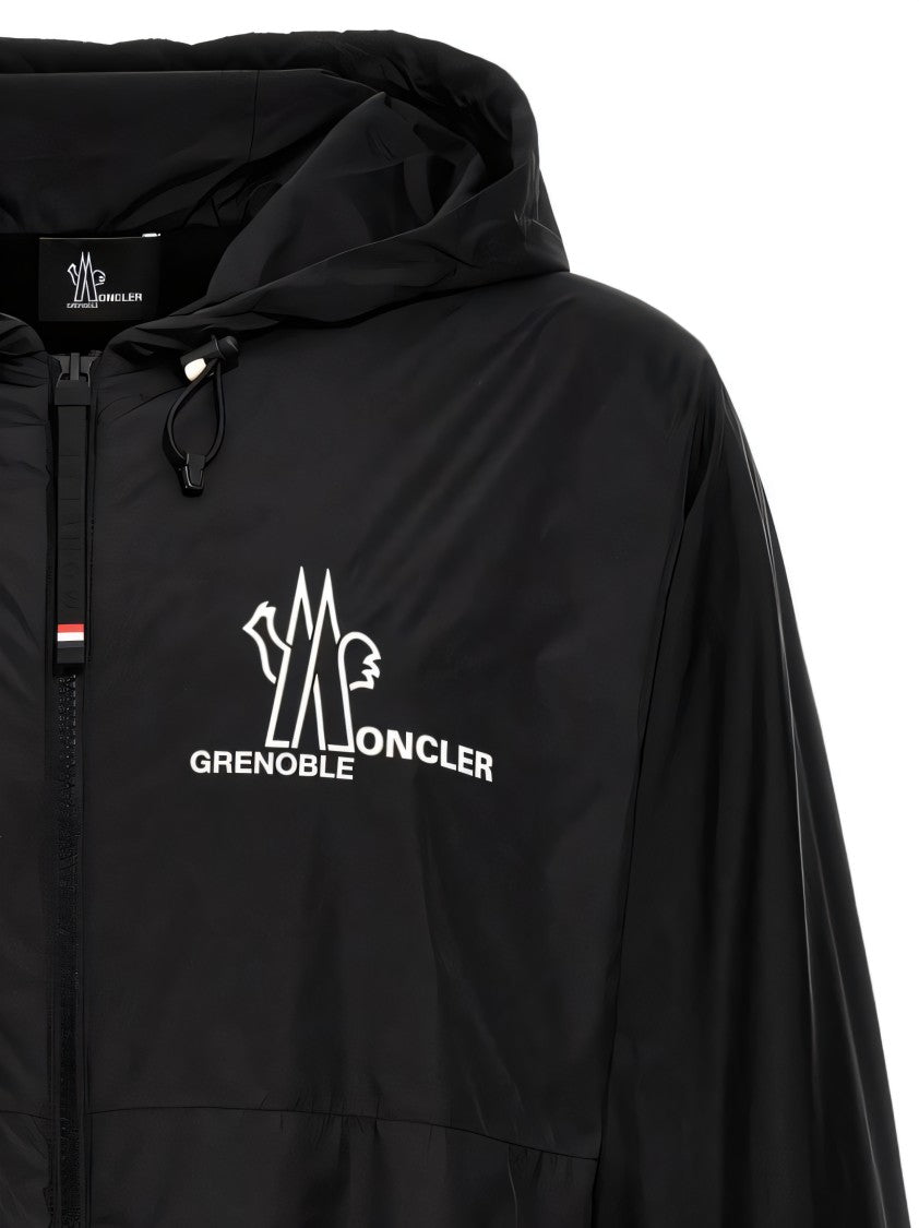 Moncler Black Hooded Jacket