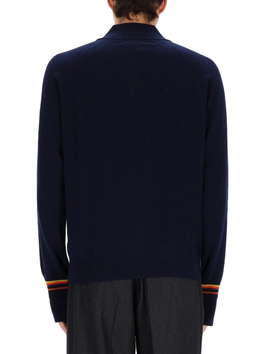 Paul Smith Long-Sleeve Cashmere Sweater