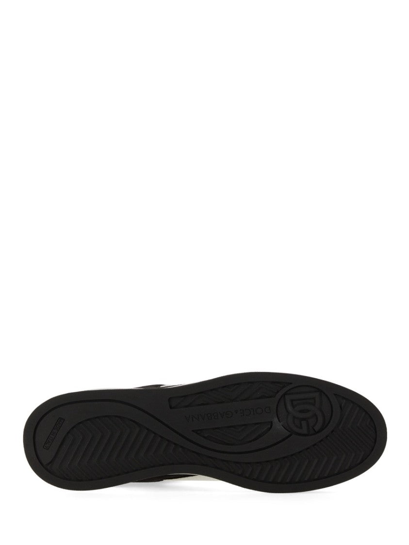 Dolce & Gabbana Leather And Mesh Sneaker