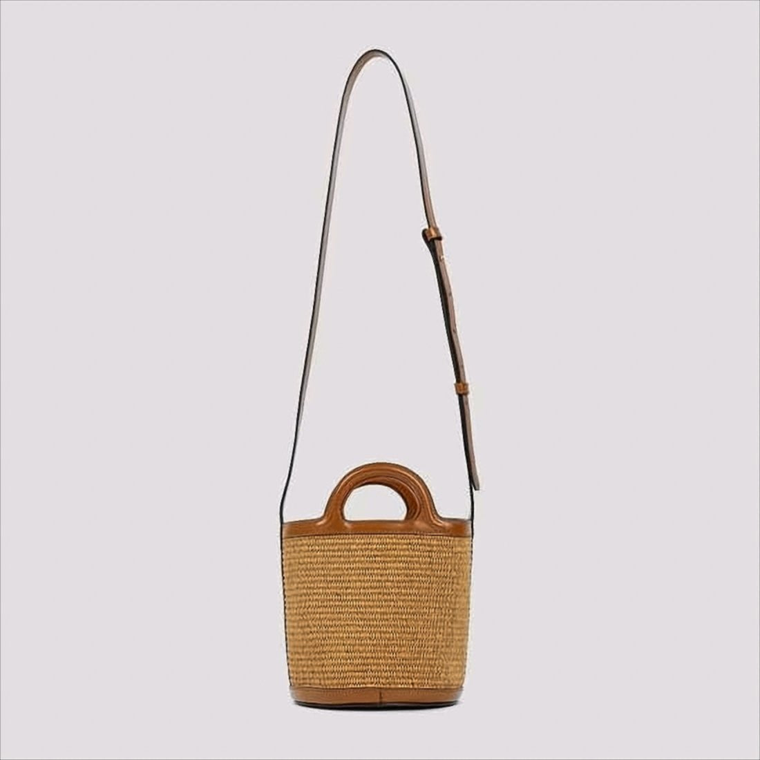 Marni Structured Bucket Tote Bag With Embroidered Detail