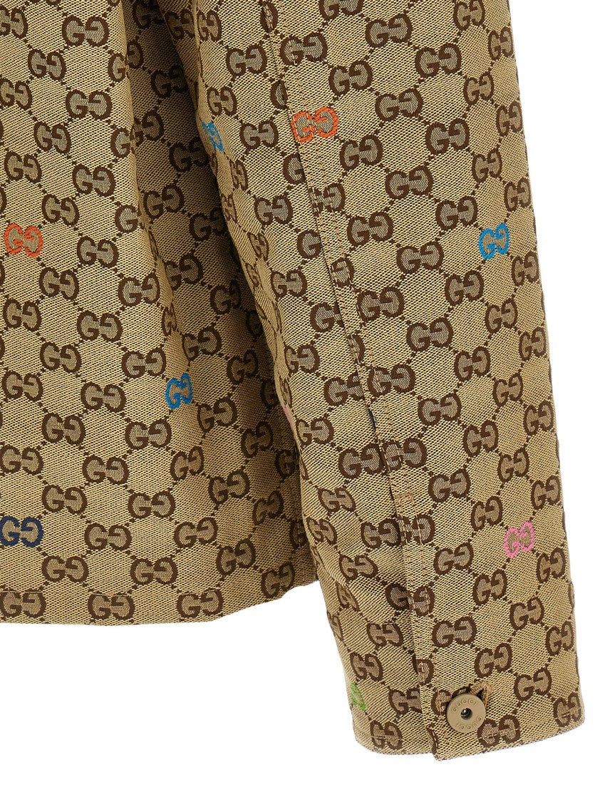 Gucci Multicolor Fil Coupe Jacket