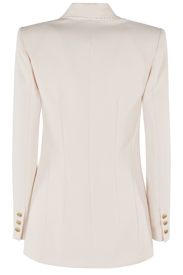 Elisabetta Franchi Tailored Crepe Blazer