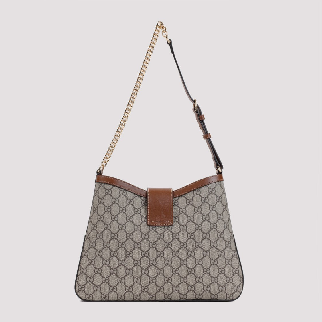 Gucci Structured Shoulder Bag With Gold Hardware