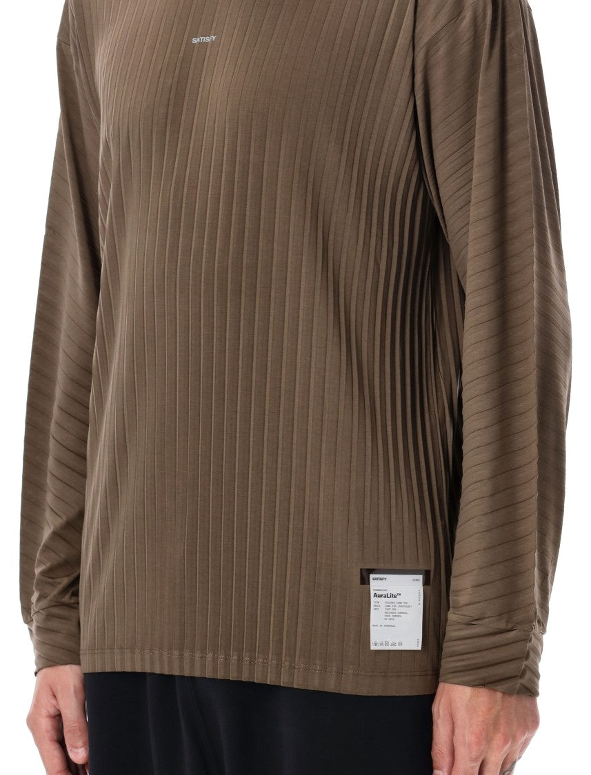 Satisfy Pleated Long Tee