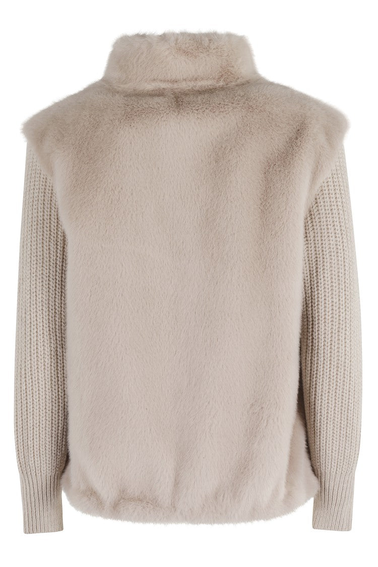Herno Chantilly Faux Fur Jacket