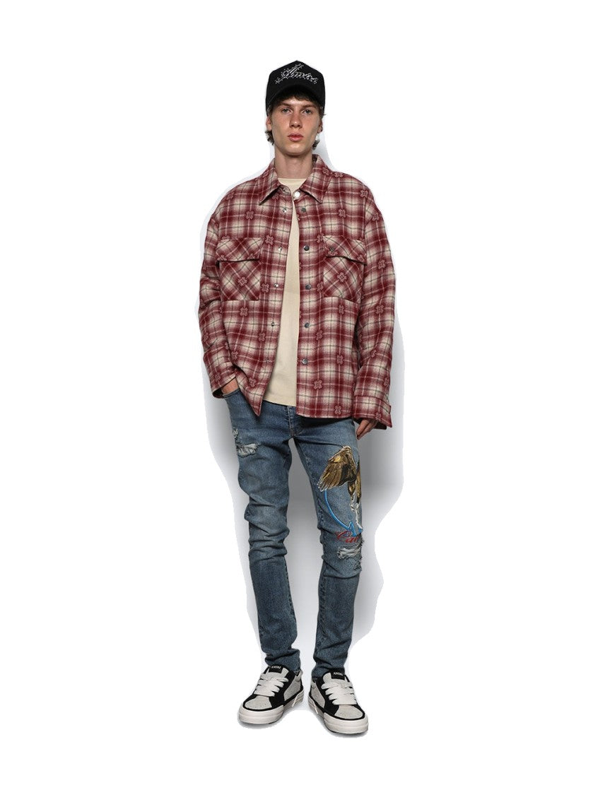 Amiri Pegasus Skinny Jean True Indigo