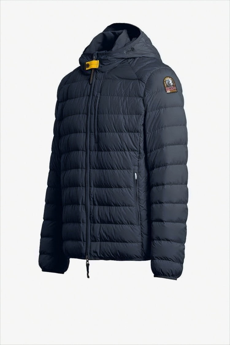 Parajumpers Quilted Down Jacket With Hood And Signature Details