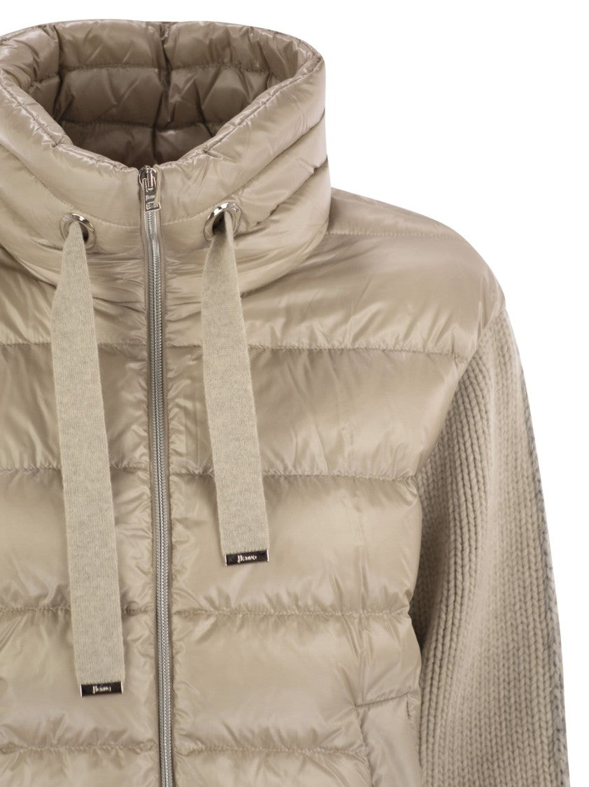 Herno Resort Jacket In Ultralight Nylon And Mesh