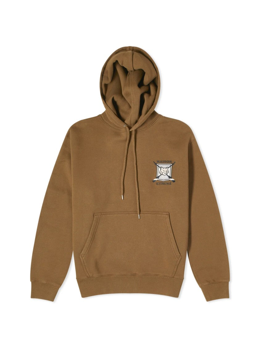 Maison Kitsuné College Fox Logo Hoodie
