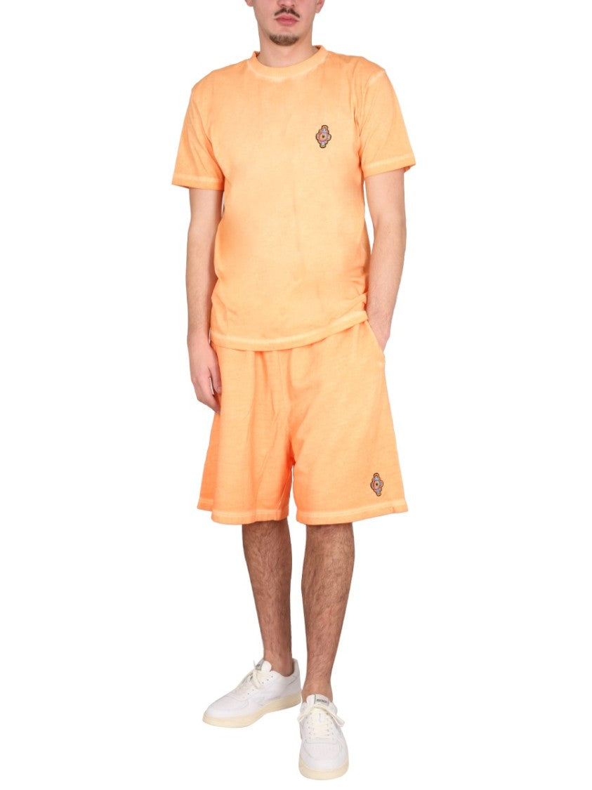 Marcelo Burlon Bermuda With Logo