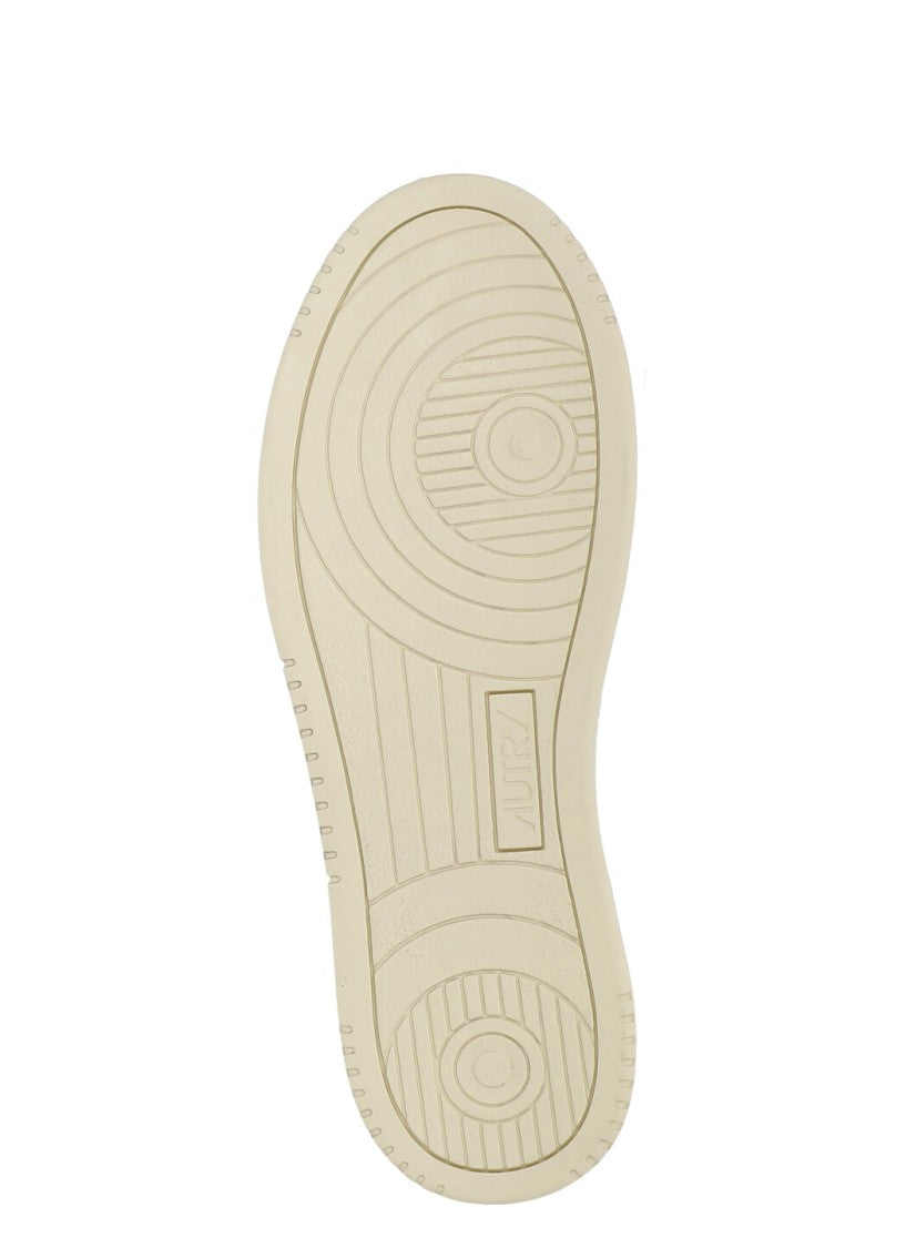 Autry White Autry Smooth Leather Sneakers