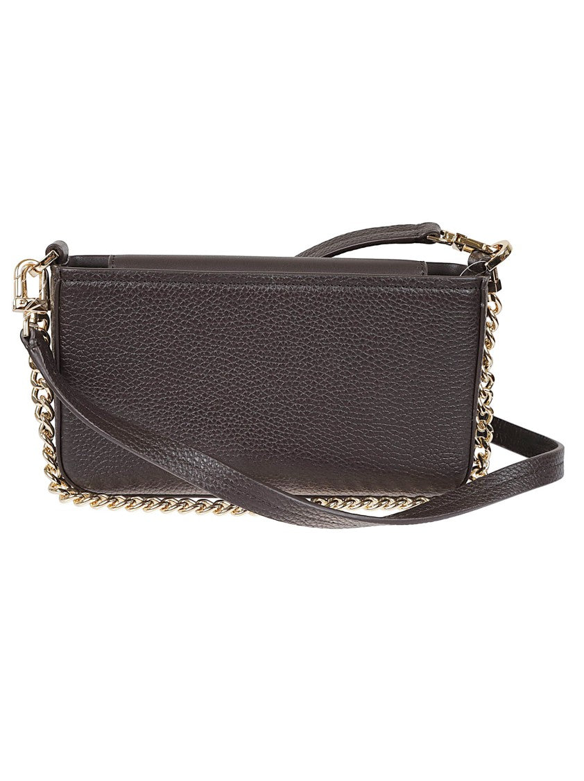 Michael Kors Bryant Hammered Leather Shoulder Bag