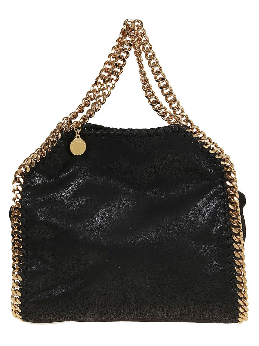 Stella Mccartney Mini Tote Eco Shaggy Deer W/Gold Color Chain