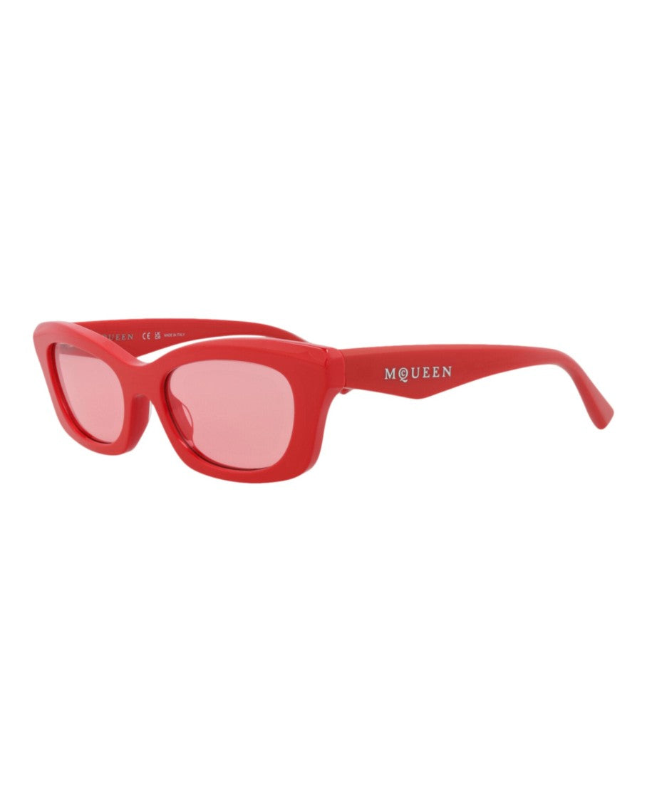 Alexander Mcqueen Square-Frame Recycled Acetate Sunglasses
