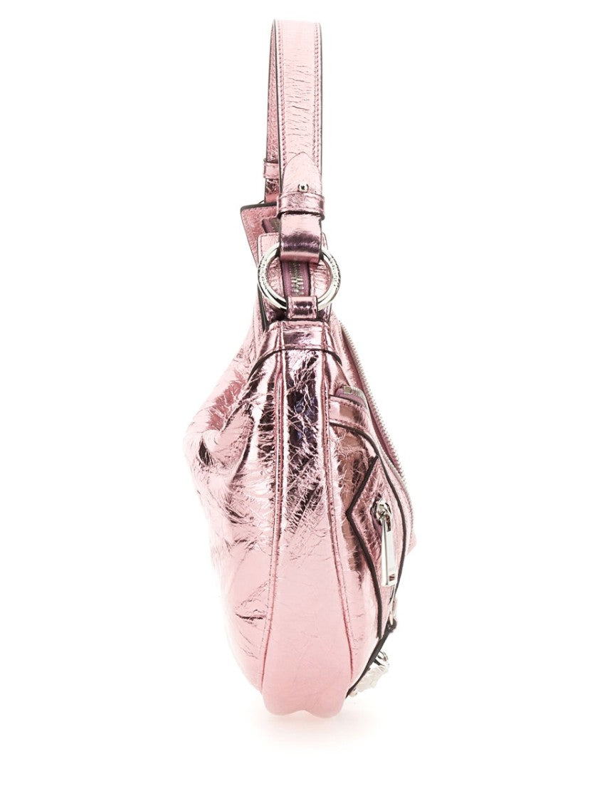 Versace Repeat Small Hobo Bag