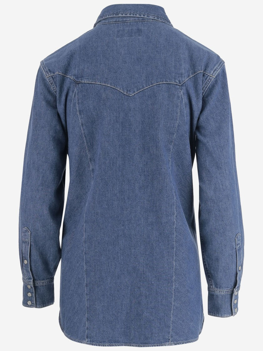 Polo Ralph Lauren Loose-Fit Denim Shirt With Classic Collar