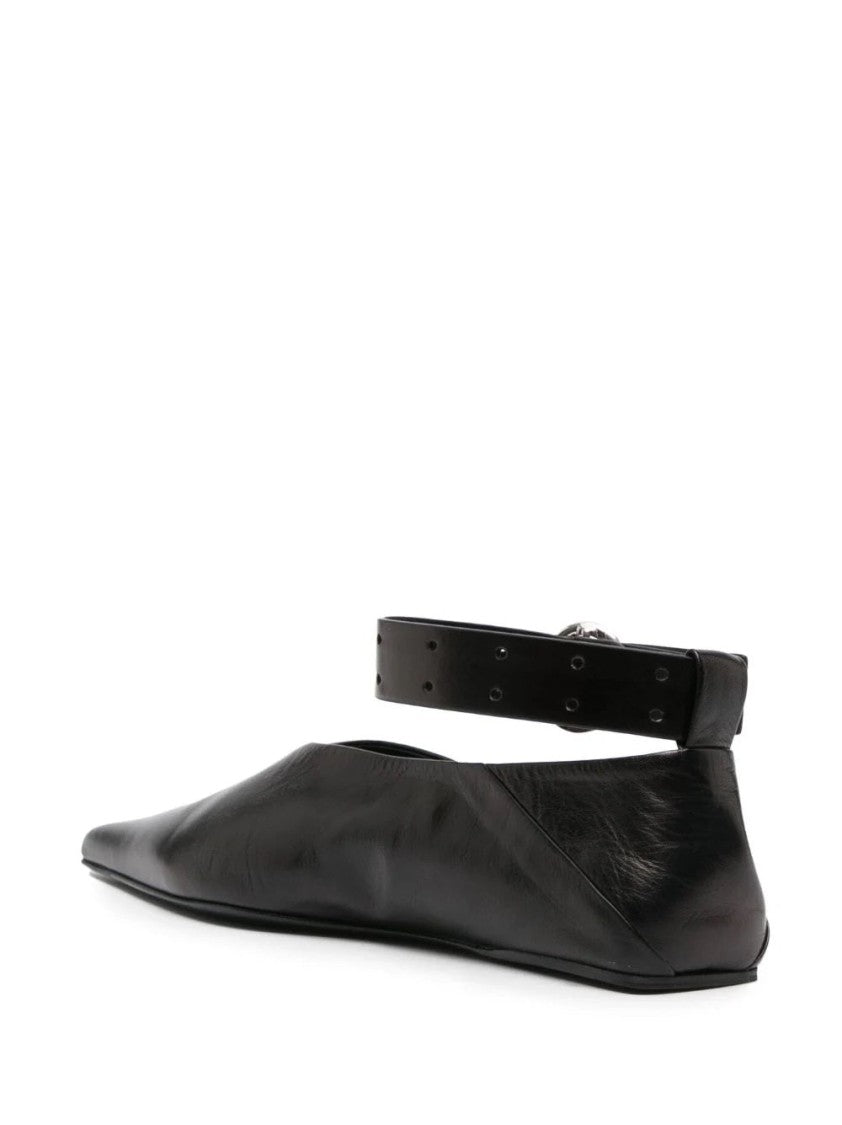 Jil Sander Pointed Toe Ballerinas