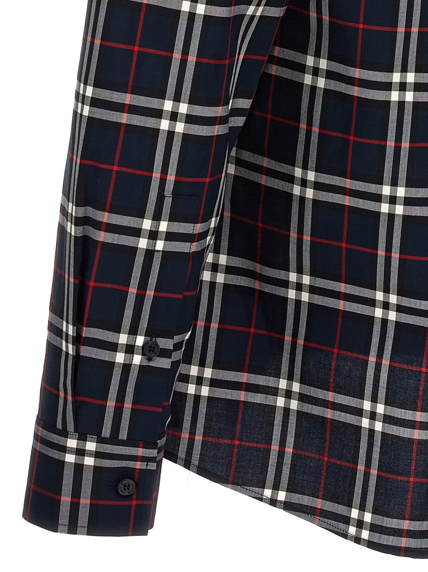 Burberry Classic Check Print Cotton Shirt