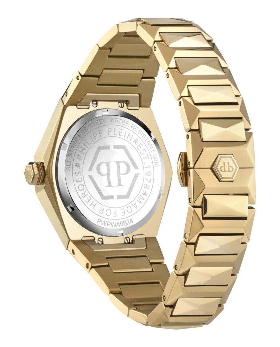 Philipp Plein The $Kull Spikes Crystal Watch