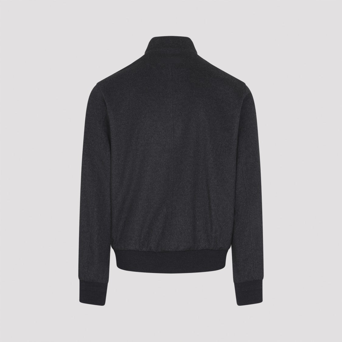 Zegna Cashmere Jacket With Stand-Up Collar