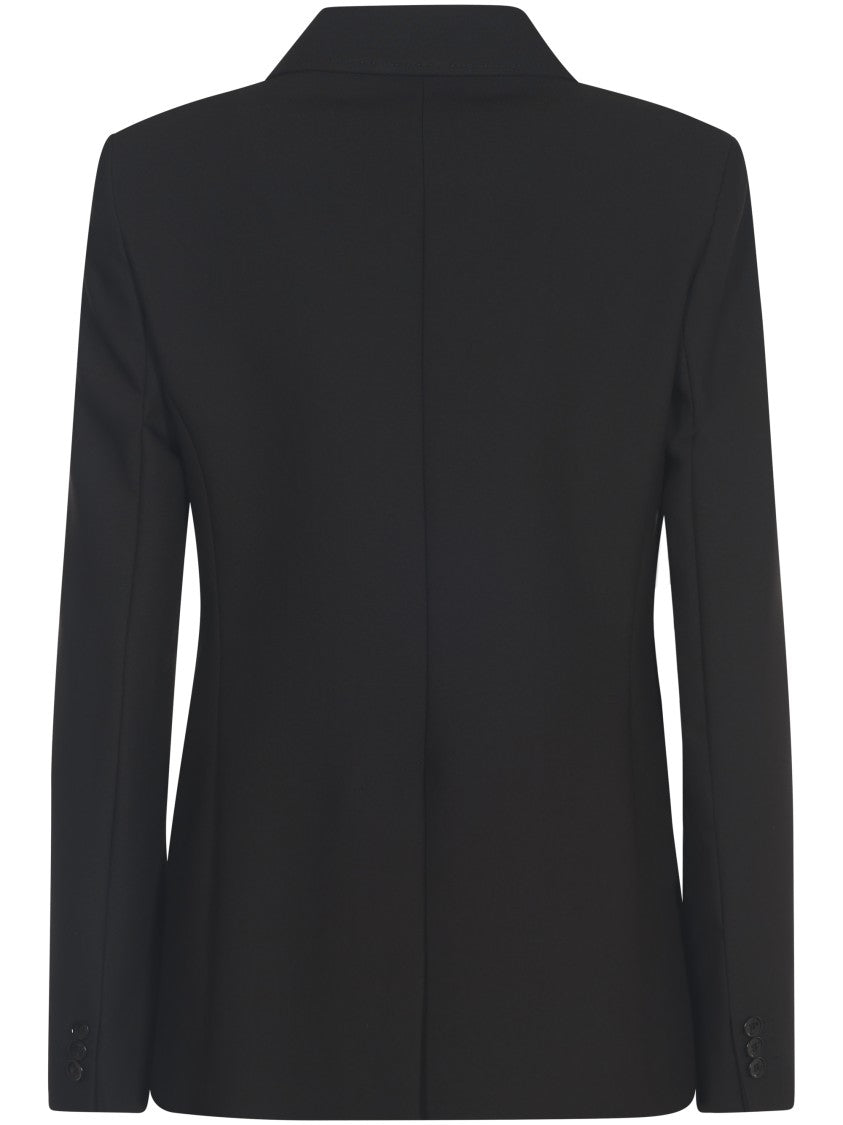 Max Mara Tailored Black Blazer With Classic Lapel
