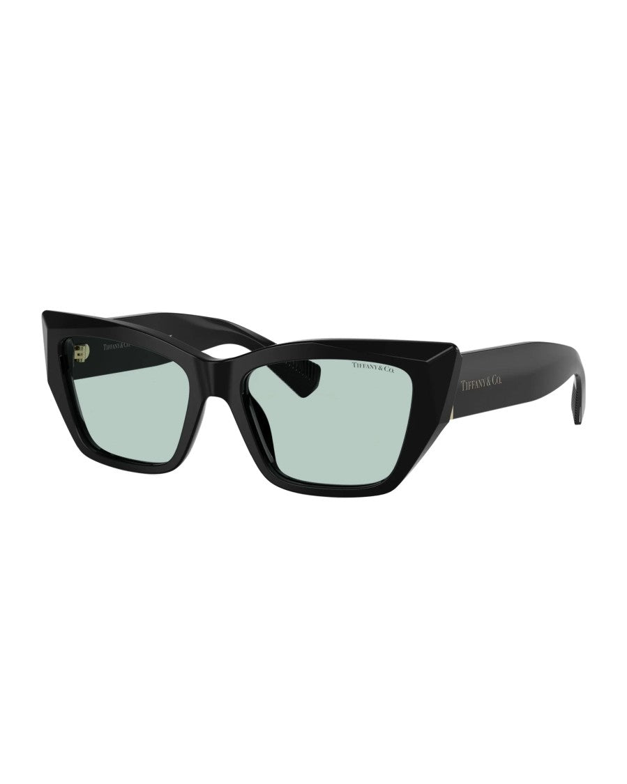Tiffany & Co. Cat-Eye Sunglasses With Light Azure Lenses