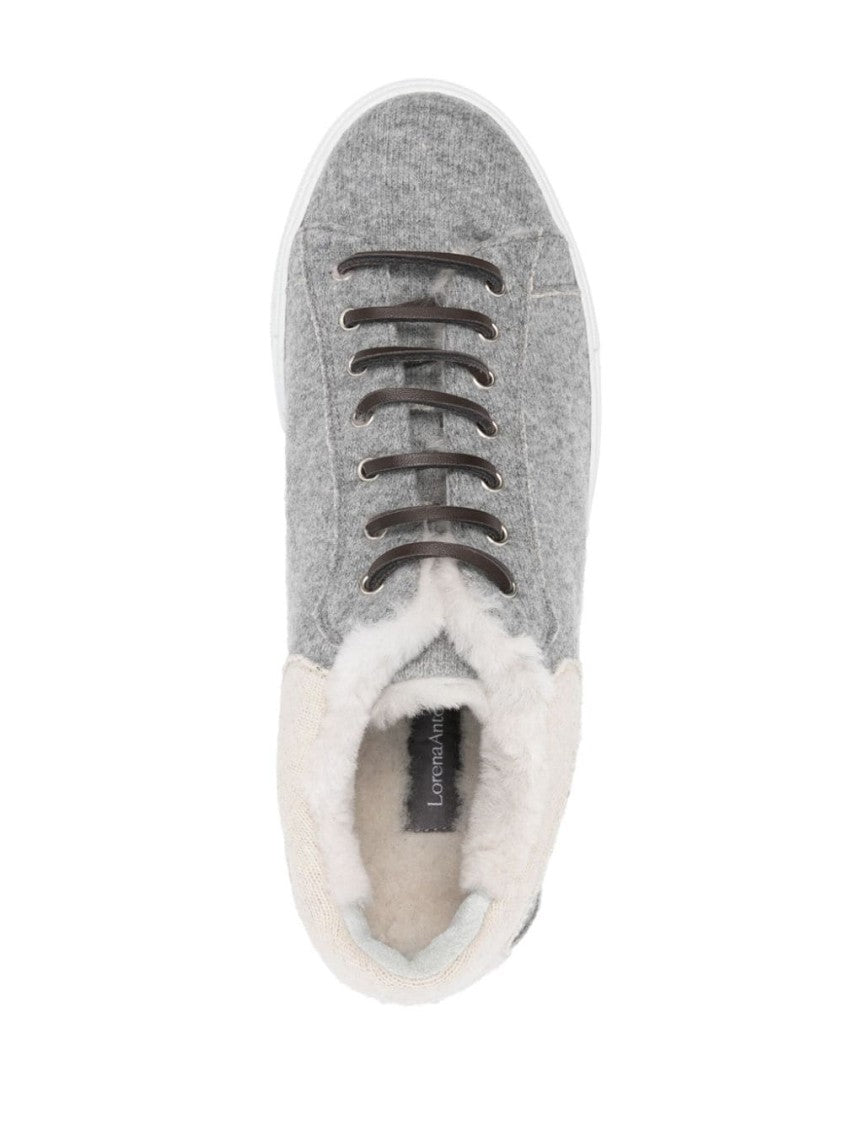 Lorena Antoniazzi Embossed-Star Sneakers