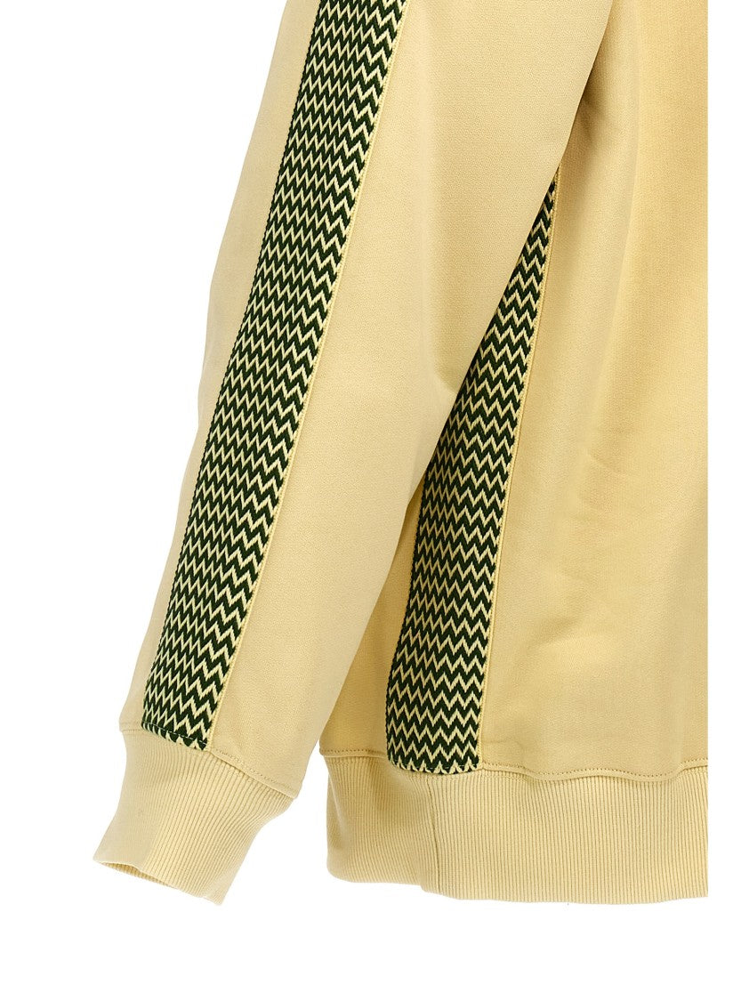Lanvin Brodé Side Curb' Sweatshirt