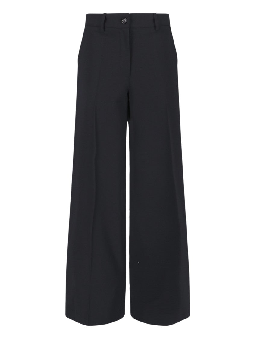 Aspesi Double-Breasted Suit – Black